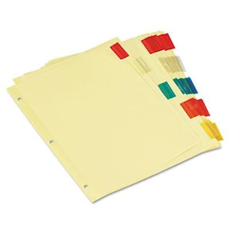 Coolcrafts 31125 Economical Insertable Tab Index - Multicolor CO3243766